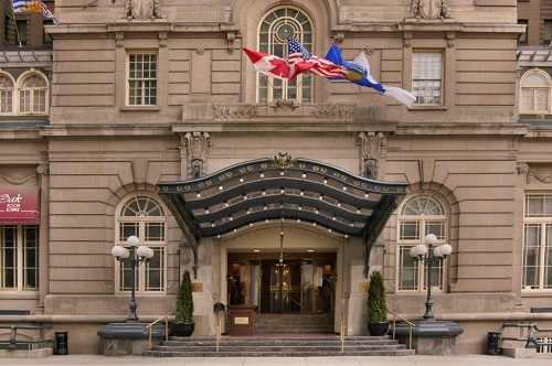 Fairmont Palliser entrance